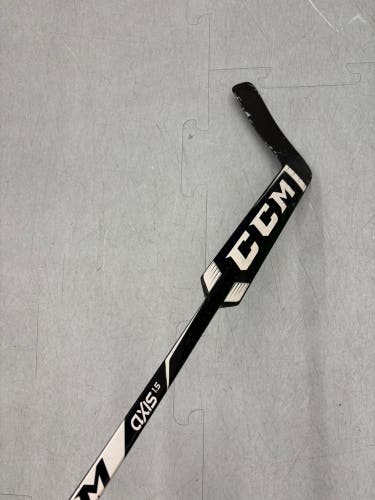 Junior CCM Axis 1.5 Goalie Stick Regular 21" Paddle