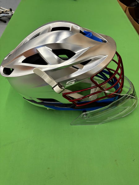 Silver Adult Goalie Cascade S Helmet