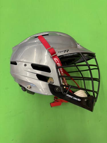 Silver Adult Cascade CPV-R Helmet (S/M)