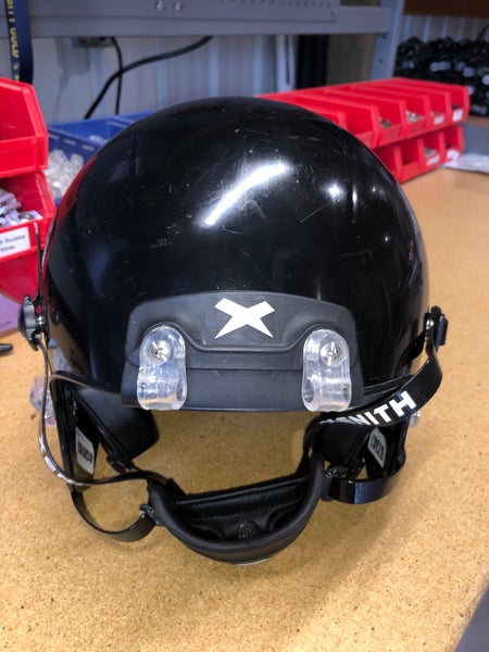 USED XENITH X2E+ YOUTH FOOTBALL HELMET - LARGE - BLACK