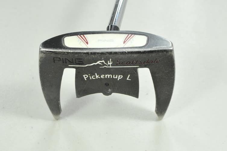 Ping Scottsdale Pickemup Long 46.5" Putter Black Dot Right Steel # 203481