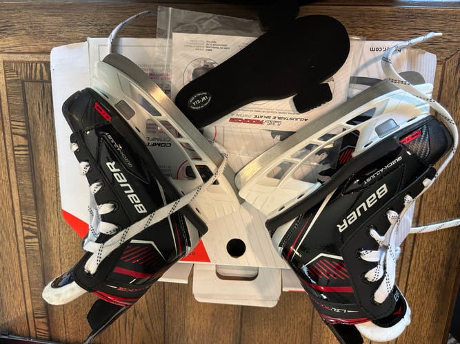2024 Bauer Lil Rookie Hockey Skates Regular Width 11 (Used)