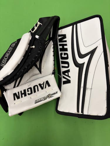 Senior Vaughn Pro V Elite Pro Carbon Goalie Glove & Blocker Full Right