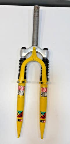Vintage Rockshox Quadra 21R 26" QR Suspension Fork 190mm 1-1/8" Steerer