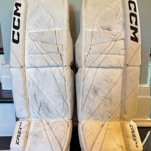 26+1” CCM Eflex 6.5 Goalie Leg Pads (Used)