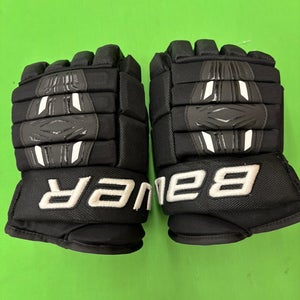 New Black Senior Bauer Pro Series Gloves 13"