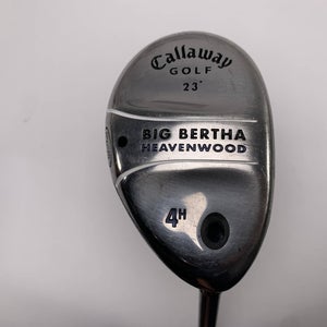 Callaway Big Bertha Heavenwood 4 Hybrid 23* Aldila 50g Ladies Graphite Womens RH