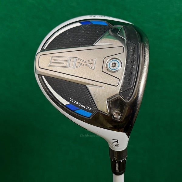 TaylorMade SiM Titanium 15 Fairway 3 Wood ProForce VTS 7-X Graphite Extra Stiff