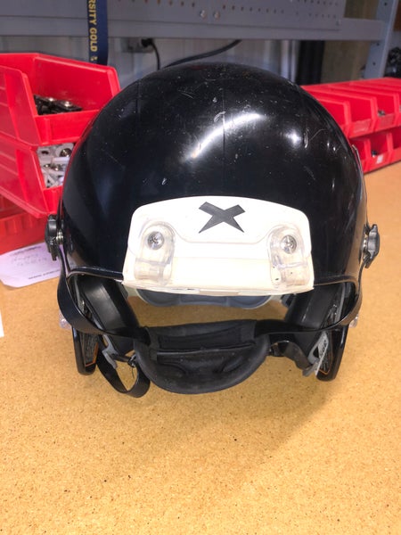 USED XENITH X2E+ YOUTH FOOTBALL HELMET - LARGE - BLACK