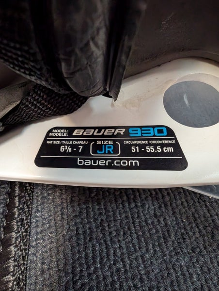 Junior Bauer 930 Goalie Mask (Used)