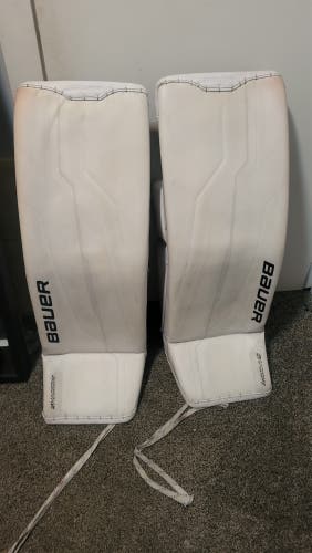 Large 2024 Bauer Supreme Shadow Goalie Leg Pads (Used)