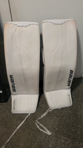 Large 2024 Bauer Supreme Shadow Goalie Leg Pads (Used)