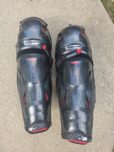 Senior Bauer Vapor 3X Pro 16" Shin Pads (Used)