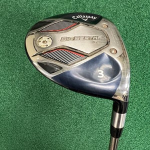 Callaway Big Bertha Fairway Wood B21 Stiff Flex Graphite Shaft Right Hand w/HC