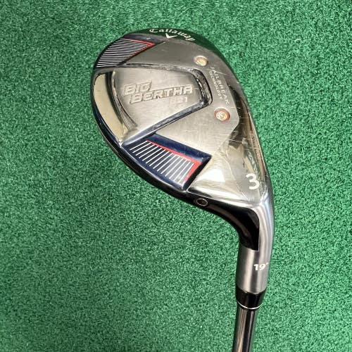Callaway Big Bertha B21 #3 Rescue Hybrid Right Hand Stiff Flex Graphite w/HC