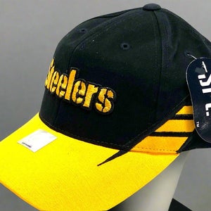 Pittsburgh Steelers Vintage Late '90s NFL Team Color NOS "Shadow" Cap (New)