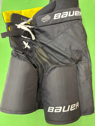 Black Senior Medium Bauer Supreme 3S Pro Hockey Pants