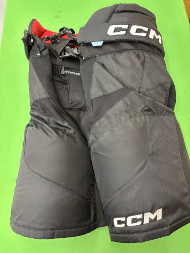 Black Senior Large CCM Jetspeed FT6 Pro Hockey Pants