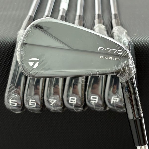 NEW TAYLORMADE P770 2023 PHANTOM BLACK IRON SET 4-P