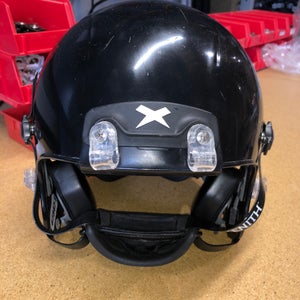 USED XENITH X2E+ YOUTH FOOTBALL HELMET - LARGE - BLACK
