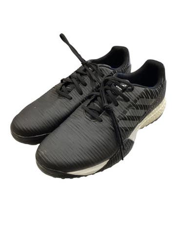 Used Adidas Mens Golf Shoes Black Senior 11.5 11884-S000053627