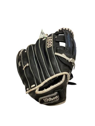 Used Wilson A600 BB/SB Glove RH Throw Black 12" 11884-S000053614