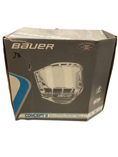 Used Bauer Hockey Wire Mask Grey One Size 11884-S000053600
