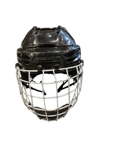 Used Bauer RE-AKT 100 S Helmet Cage Combo Black SM 11884-S000053601