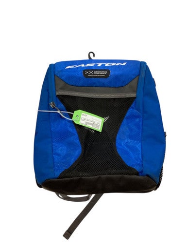 Used Easton BASEBALL BAG GREY AND BLUE BB/SB Player Backpack Royal Blue 11884-S000053557