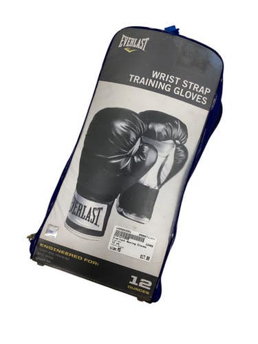 Used Everlast Boxing Gloves Black MD 11884-S000053551