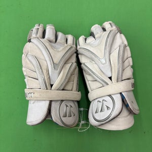 White Warrior Evo Lacrosse Gloves Medium