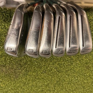 TaylorMade P790 5-PW Iron Set, Dynamic Gold X-Stiff Flex, RH