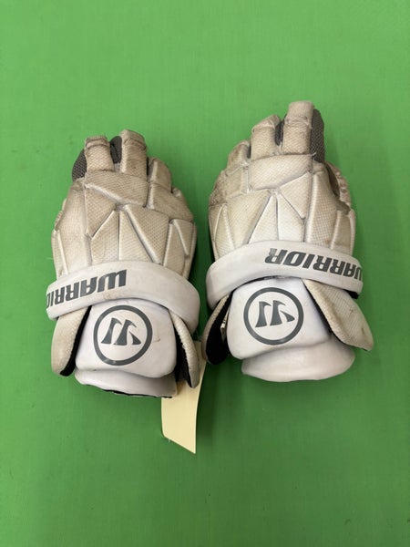 White Warrior Evo Lite Lacrosse Gloves Small