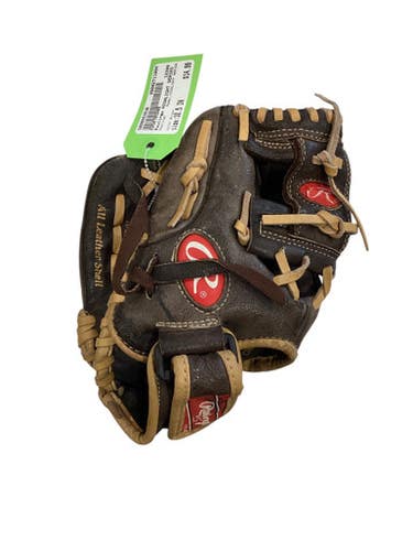Used Rawlings HIGHLIGHT SERIES BB/SB Glove LH Throw Brown 10 1/2" 11884-S000053536