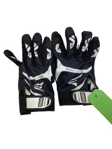 Used Easton BB/SB Batting Gloves Black LG 11884-S000053529