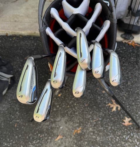 TaylorMade Speedblade Right Handed Iron Set Regular Flex Steel Shaft