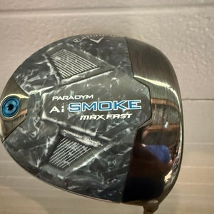 2025 Callaway PARADYM Ai SMOKE MAX FAST Right Handed Driver Stiff Flex (New)