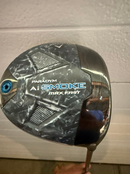 2025 Callaway PARADYM Ai SMOKE MAX FAST Right Handed Driver Stiff Flex (New)