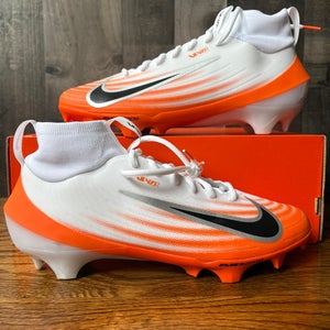 Nike Air Zoom Vapor Pro 1 Orange White Football Cleats HM8850-103 Size 13 No Lid