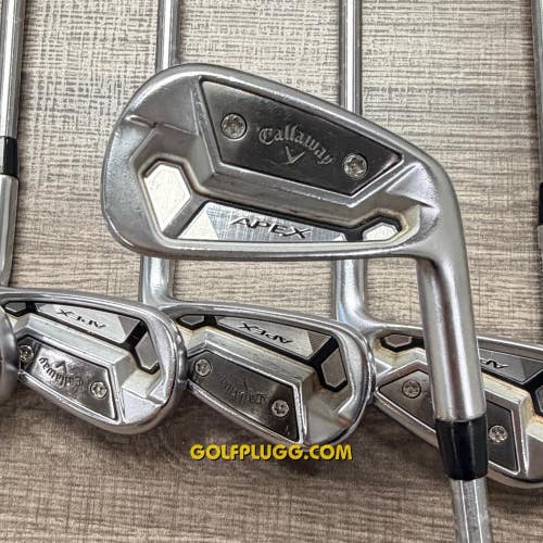Callaway Apex TCB Iron Set 5-PW / Project X PXI, Extra Stiff Flex (153)
