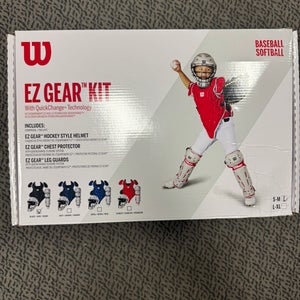 Wilson EZ Gear Kit Catcher's Set (New) age 5-7 Black/Gray