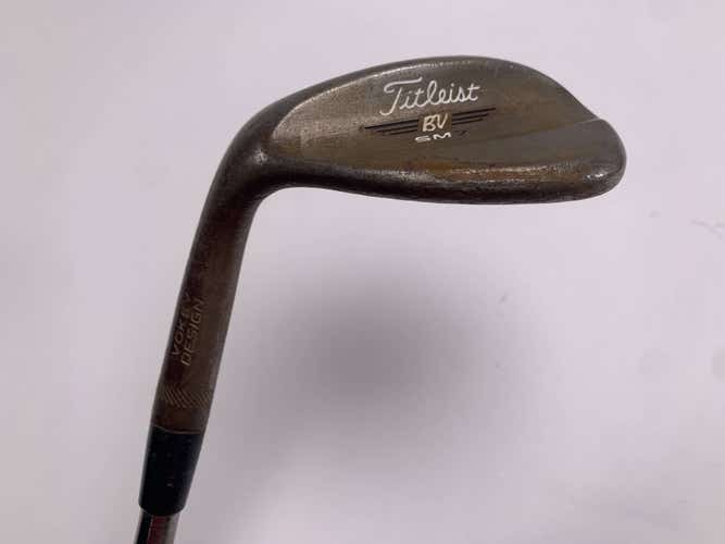 Titleist Vokey SM7 Raw Lob Wedge LW 60* 8 M-Grind Catalyst 6.0 80g Stiff LH