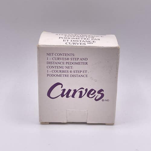 Avon Curves Step and Distance Pedometer - Brand New With Box + Manual