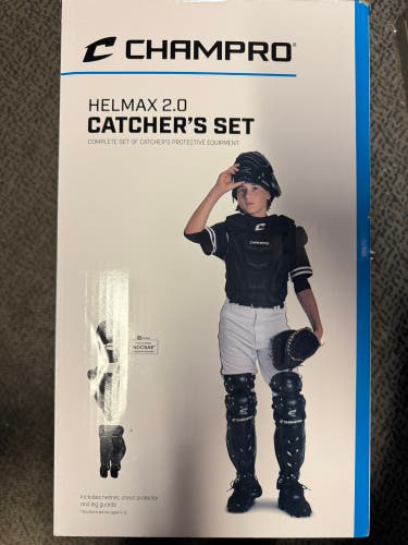 Champro Helmax 2.0 Catcher's Set (New) Age 6-8