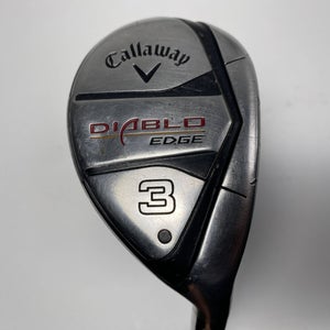 Callaway Diablo Edge Tour 3 Hybrid 21* 75g Stiff Graphite Mens RH