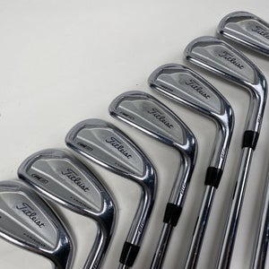 Titleist 718 CB Iron Set 4-PW NS Pro Modus 3 Tour 120 Extra Stiff Steel Mens RH