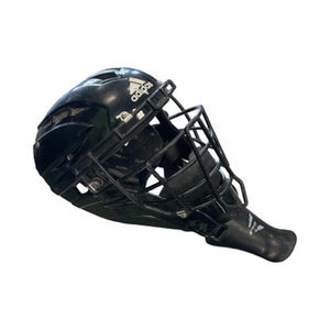 Used Adidas HELMET Catchers Helmet w/Mask Black MD 11859-S000026139