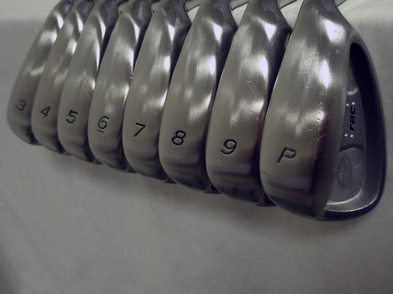 Taylor Made Rac HT Irons Set 3-PW (Steel, Regular, LEFT) Golf Clubs LH