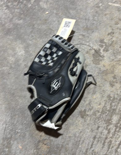 Black Easton Z-Flex RH Infield Baseball Glove 9.5" (Used)