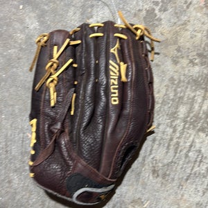 Brown Mizuno Franchise RH Outfield Baseball Glove 14" (Used)